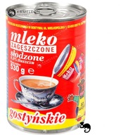 GOSTYŃ MLEKO ZAGĘSZCZONE SŁODZONE 530G puszka x1