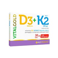 Alg Pharma Vitamín D3+K2 VitalGold 40 tabliet