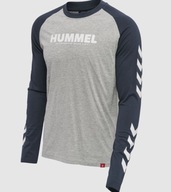 HUMMEL KOSZULKA Z DŁUGIM RĘKAWEM Z LOGO XS PUB