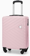 Kabínový cestovný kufor MALAGA - Ružový 55x37x20 cm M (20”)