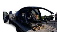 BMW SERIA 5 G30 parafango posteriore tetto LONGHERONE Coppa