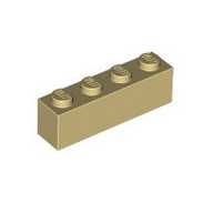 Lego Klocek 1x4 1szt 3010 301005 4113916 Tan U