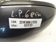 mirror left left front VW SHARAN 2.0 LR7H UK 7N2857501AE 6PIN