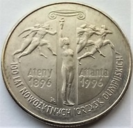 2 zł ( 1995 ) 100 lat Igrzysk Ateny - Atlanta + 6 sztuk inne PRL