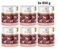 Perro Kaczka z marchewką mokra karma 6x850 g dla psów