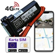 LOKALIZATOR GPS 4G LTE Do Auta Motocykla KARTA SIM Serwer PL Bez Abonamentu