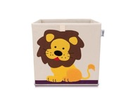 Kôš textilný box skladací box na hračky pre regál Lifeney 33x33