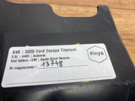 držák obal komputera MOTORU Ford Escape IV 2020+