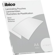 Laminovacia fólia laminácia A4 IBICO Light 75/80 mic 100 kusov EXTRA
