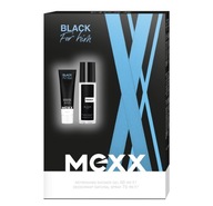 Zestaw Mexx Black Man dezodorant 75ml + żel pod prysznic 50ml