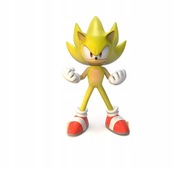 Super Sonic Sega Sonic Jeż Figurka Oryginalna Comansi