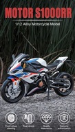 1/12 BMW S1000RR odlew ze stopu Model motocykla