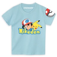 Pokémon Pikachu Detské tričko s menom