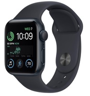 Apple Watch SE GPS 40mm Midnight Aluminium Case with Sport Loop