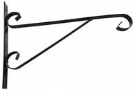 Strend Pro - Vešiak Strend Pro, držiak, na kvetináč, kovový, 24x35 cm