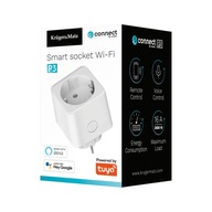 Gniazdo WiFi Kruger&Matz Connect P3 Tuya smart dom