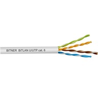 Kabel teleinformatyczny U/UTP Bitner TI0044 4x2x0,54 1mb