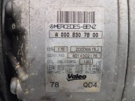 Mercedes C200 CGI W204 compressor; compressor of the air conditioning A0008307800
