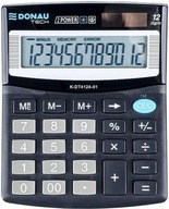 Kalkulator biurowy DONAU TECH, 12-cyfr.