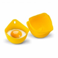 Silikónové formy na varenie vajec v tričku Silico 4 kusy žlté