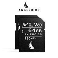 Karta pamięci Angelbird AV PRO SD MK2 64GB V60 W260/R140 - 2 karty w zestaw