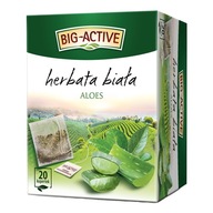 BIG ACTIVE herbata BIAŁA aromatyzowana ALOES ekspresowa 20 KOPERT