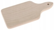 Deska Drewniana tradycyjna DO KROJENIA z rączką 22cmx10cm KUCHENNA bukowa