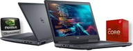 Notebook Dell Precision 7000 17,3 " Intel Core i7 16 GB / 1000 GB čierna