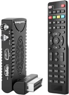 DEKODER TUNER TV NAZIEMNEJ HD DVB-T2 HEVC H.265 HQ SKŁADANY USB ZESTAW