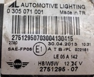 ORYG fog light MINI R55 R56 R57 left right 2751295