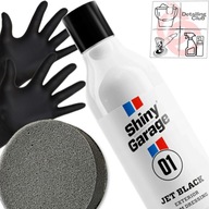 Shiny Garage Jet Black Dressing Do Plastików Zewnętrznych Przyciemnia 250ml