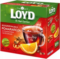 Zimowa Herbata Rozgrzewająca Pomarańcza z Cynamonem i Goździkami 20T. LOYD