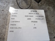 Mercedes W245 mirror right