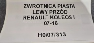 otoč čepu levý předek RENAULT KOLEOS a 07