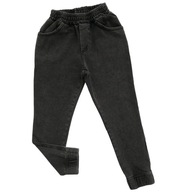 Spodnie JEANS dla chłopca miękkie JEANSY dekatyzowane GAMET 128 czarne