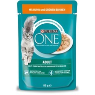 Purina One karma dla kota kurczak zielona fasolka 13x85 g