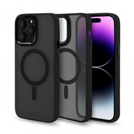 TOK iPhone 13 PRO MAX MAGSAFE MAGMAT ERŐSÍTETT TOK FEKETE + ÜVEG