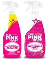Pena do kúpeľne The Pink Stuff 0,75L + Tekuté multifunkčné čistenie