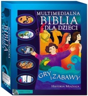 Multimedialna Biblia dla Dzieci. Historia Mojżesza - CD - PRACA ZBIOROWA