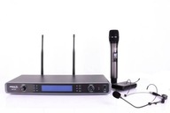 Bezprzewodowy ZESTAW mikrofonowy UHF BST UDR300