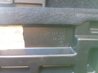 mats boot skladana VW Golf V 5 07-09