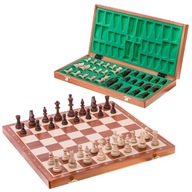 SQUARE - Šachové drevo Turnajové č. 6 - Mahon / Javor - Staunton