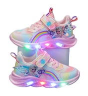 buty sportowe Elsa LED świecące Dziecięce R.22-37