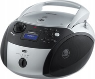 Boombox Radio GRUNDIG GRB 4000 BT DAB+ CD USB MP3 srebrny