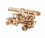 Model STRAŻ POŻARNA UGEARS MODELS PUZZLE 3D - Drewniana Zabawka 3d + GRATIS