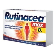 Rutinacea Max D3, 60 tabletek