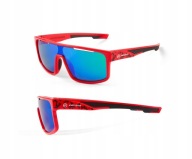 Okulary ACCENT FURIOUS czerwone lustrzane