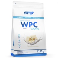 SFD WPC ECONO 2250g PROTEIN WHEY BIAŁKO REGENERACJA MASA MIĘŚNIE JAKOŚĆ