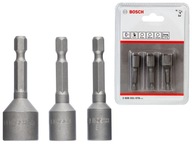 BOSCH 2608551078 klucze nasadki 1/4" 8-13mm 3szt. zestaw