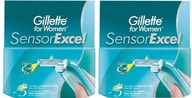5x Gillette Sensor Excel for Women wkłady nożyki